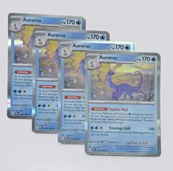 Aurorus 024/088 Holo Rare Playset X4 Play-Set Pokemon TCG: Perfect Order NM - Image 1