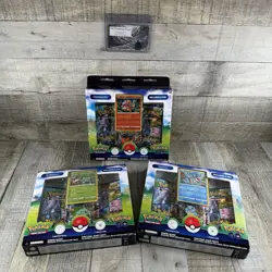 POKEMON GO Pin Collection Set 3 Charmander Squirtle Bulbasaur | Sealed | Retired - Image 1