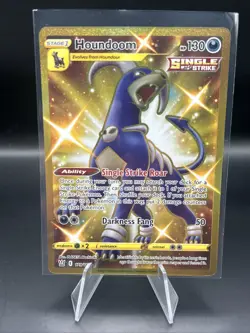 Pokemon TCG Houndoom 179/163 Secret Rare Battle Styles - Image 1