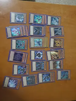 YUGIOH Destiny Hero Deck - Sleeves & Deck Box Included - Image 1