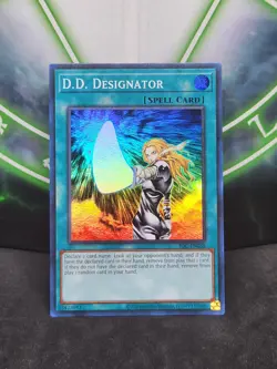 Yugioh D.D. Designator IOC-EN039 Super Rare 25th Anniversary NM - Image 1