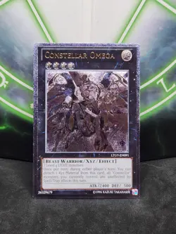 Yugioh Constellar Omega LTGY-EN091 Ultimate Rare NM - Image 1