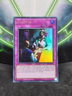 Yugioh Ceasefire PSV-EN030 Ultra Rare 25th Anniversary NM - Image 1