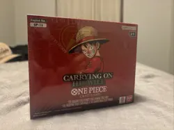 One Piece Sealed Op13 Carrying On His Will Booster Box - Image 1