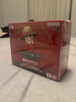 One Piece Sealed Op13 Carrying On His Will Booster Box - Image 2