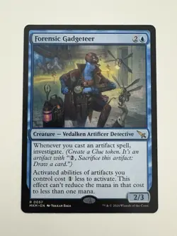 Forensic Gadgeteer MTG Magic the Gathering Card NM Near Mint MKM - Image 1