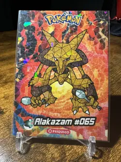 Alakazam #065 - Cracked Ice Holo - Crystal Collection 2024 - Pokemon Card - Image 4
