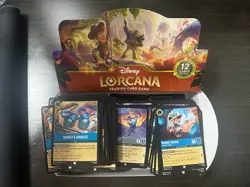 500 Cards - Lorcana Wilds Unknown Bulk Lot Commons & Uncommons Only - Image 1
