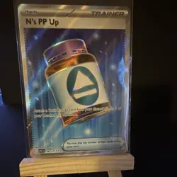 Pokemon N's PP Up Ultra Rare Full Art Holo ASC 262/217 2016 Card - Image 3