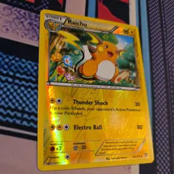 Raichu 28/111 Reverse Holo Furious Fists Pokemon Card - Image 2