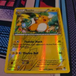 Raichu 28/111 Reverse Holo Furious Fists Pokemon Card - Image 4
