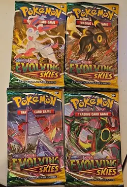Pokemon TCG Evolving Skies Booster 10 Cards English 2022 Random pk design 10 pks - Image 4
