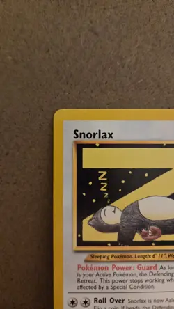 Snorlax 49/53 Wotc Promo Regular MP Pokemon Card - Image 3