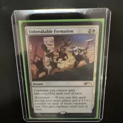 Magic The Gathering x TMNT 2025 NYCC Promo Card - MTG Unbreakable Formation - Image 1