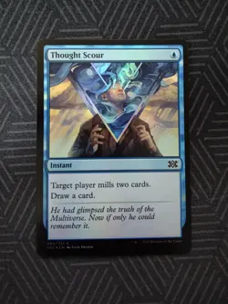 mtg thought scour foil double masters 2022 - Image 1