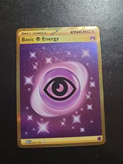 Basic Psychic Energy - 207/165 - Pokemon 151 Secret Rare Card NM - Image 1
