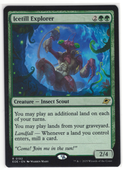 MTG Icetill Explorer Edge of Eternities EOE #192 rare NM HOT!!! - Image 1