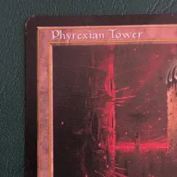 Wizards of the Coast Phyrexian Tower MTG Urza's Saga Legendary Land Rare #322 - Image 2