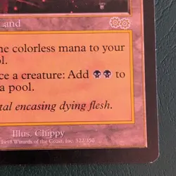 Wizards of the Coast Phyrexian Tower MTG Urza's Saga Legendary Land Rare #322 - Image 5