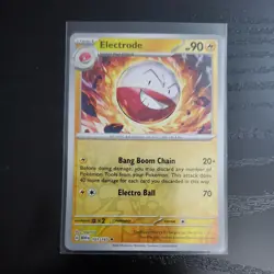 Pokemon TCG - Electrode 101/165 151 Rare Reverse Holo Near Mint - Image 1