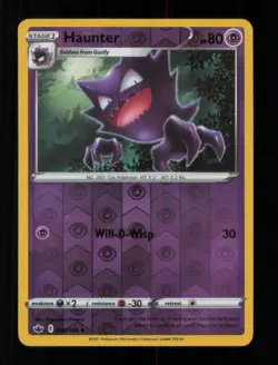 REVERSE HOLO HAUNTER UNCOMMON 056/198 NM POKEMON - Image 1