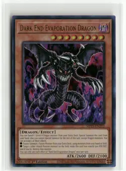 Yugioh Dark End Evaporation Dragon MP25-EN212 Ultra Rare NM 1st Ed - Image 1