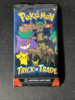 Pokemon Trick Or Trade BOOster Pack(Sealed) (1 Booster pack)2024 - Image 1