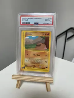 Pokemon Skyridge Swinub 108/144 Psa 10 Low Pop 28 - Image 1