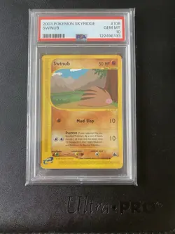 Pokemon Skyridge Swinub 108/144 Psa 10 Low Pop 28 - Image 2