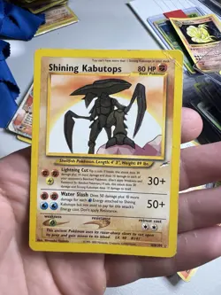 2002 Neo Destiny Shining Kautops 108/105 Holo Foil Pokemon Secret Rare Vintage - Image 3