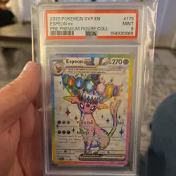 POKEMON ESPEON EX 175 & UMBREON EX 176 PSA 9 PROMO PRISMATIC EVO SEQUENTIAL - Image 5