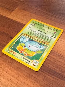 Pokemon Base Set Venusaur 015/102 Holo MP - Image 5