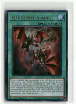 Yugioh Fiendsmith's Sanct MP25-EN229 Ultra Rare NM 1st Ed - Image 1