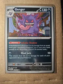 Pokemon Gengar 050/088 Perfect Order Reverse Holo - Image 1