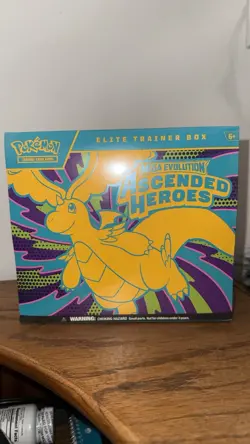 Pokemon TCG Elite Trainer Box Mega Evolution—Ascended Heroes - Image 1