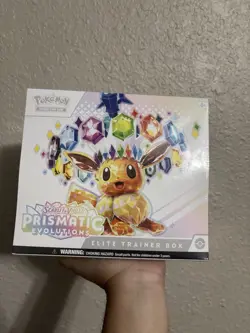 Pokemon TCG Prismatic Evolutions ETB Factory Sealed BRAND NEW - Image 1