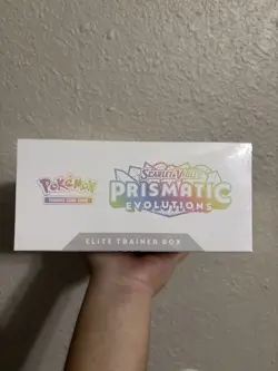 Pokemon TCG Prismatic Evolutions ETB Factory Sealed BRAND NEW - Image 5