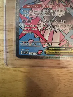 Pokemon Mega Diancie EX 267/217 ASC EN Mega Evolution EX Holo English - Image 5