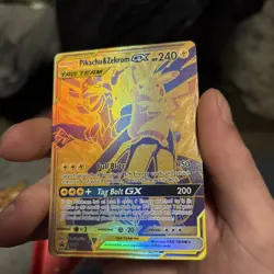 2021 Pokemon Promo Pikachu & Zekrom GX Tag Team SM248 - Image 3