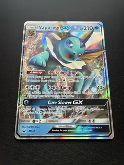 Pokemon: Vaporeon GX Sun & Moon Promo SM172 - Image 2