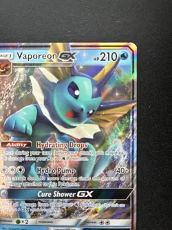 Pokemon: Vaporeon GX Sun & Moon Promo SM172 - Image 3