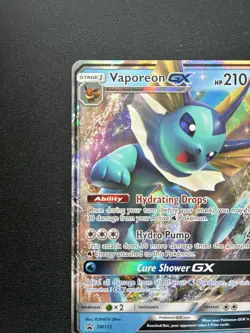 Pokemon: Vaporeon GX Sun & Moon Promo SM172 - Image 4