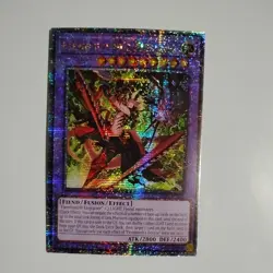 Yugioh Fiendsmith's Desirae RA04-EN056 Quarter Century Secret Rare Near Mint 1st - Image 1
