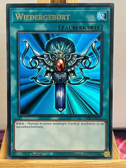 Wiedergeburt RA03-DE052 Ultra Rare Deutsch NM YUGIOH - Image 1