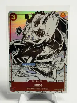 One Piece Jinbe (ST01-005) Holo 5000 Power 3 Cost Character Card - Image 1