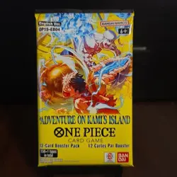 Lot Of 10 One Piece: Adventure on Kami's Island (OP-15) Booster Pack - Image 1