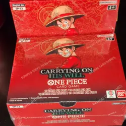 Bandai Namco One Piece TCG- Carrying on His Will OP-13 Booster Box English - Image 1