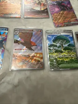 Pokemon IR Ultra Ex Promo Cards – MEG POR DRI JTG SVP Talonflame Forest Vitalit - Image 5