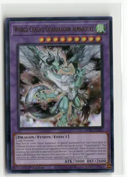 Yugioh World Chalice Guardragon Almarduke MP25-EN285 Ultra Rare NM 1st Ed - Image 1