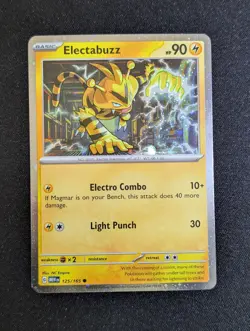 Electabuzz - (Cosmos Holo) 125/165 Promo Miscellaneous Cards & Products Holo MCA - Image 1